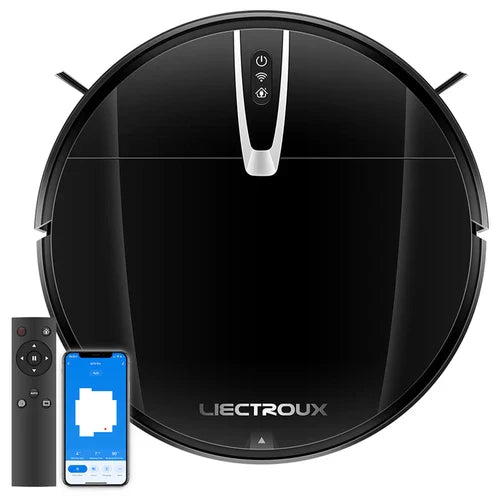 Liectroux V3S Pro Siurblys Robotas 4000Pa Sausas Šlapias Valymas Liectroux V3S Pro Siurblys Robotas 4000Pa Sausas Šlapias Valymas